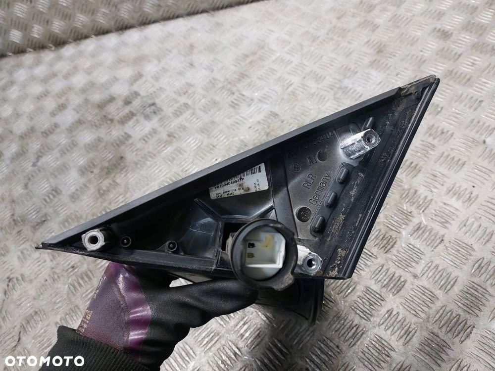LUSTERKO PRAWE ELEKTRYCZNE BMW F10 520d A90/7 5 PIN UK F01534049931P - 6