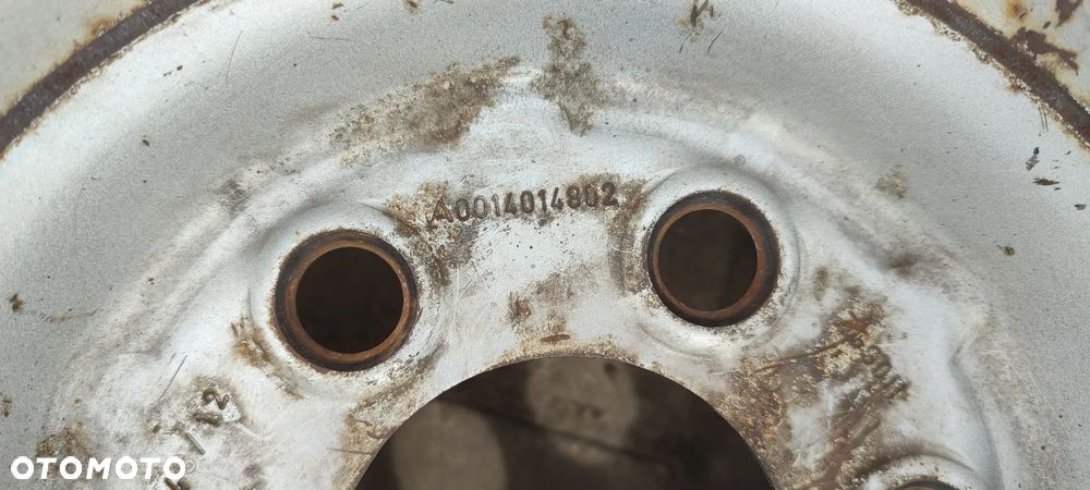 FELGA STALOWA 6x130 6.5Jx16 CALI ET62 SPRINTER MERCEDES 906 907 0014014802 1 SZTUKA Z 5 JEDNA - 12