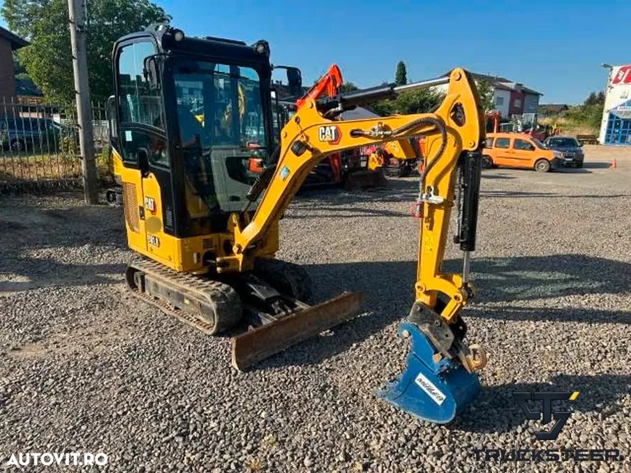 Cat 301.8 | JoyStick | Lama Nivelatoare - 3