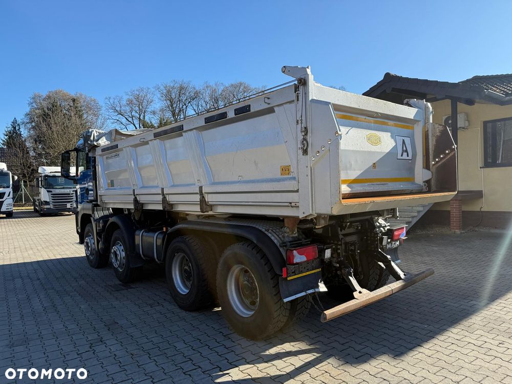 MAN 35.460 TGS wywrotka 8x4, 3-str. MEILLER, BORDMATIC, 250 t.km., TOP! - 6