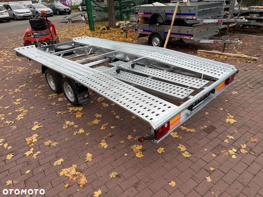 Niewiadów Laweta Niewiadów Boro Jupiter 4,5x2,1m DMC 2700 kg raz łamana mocna spawana DOSTAWA MOTOMUS - 2