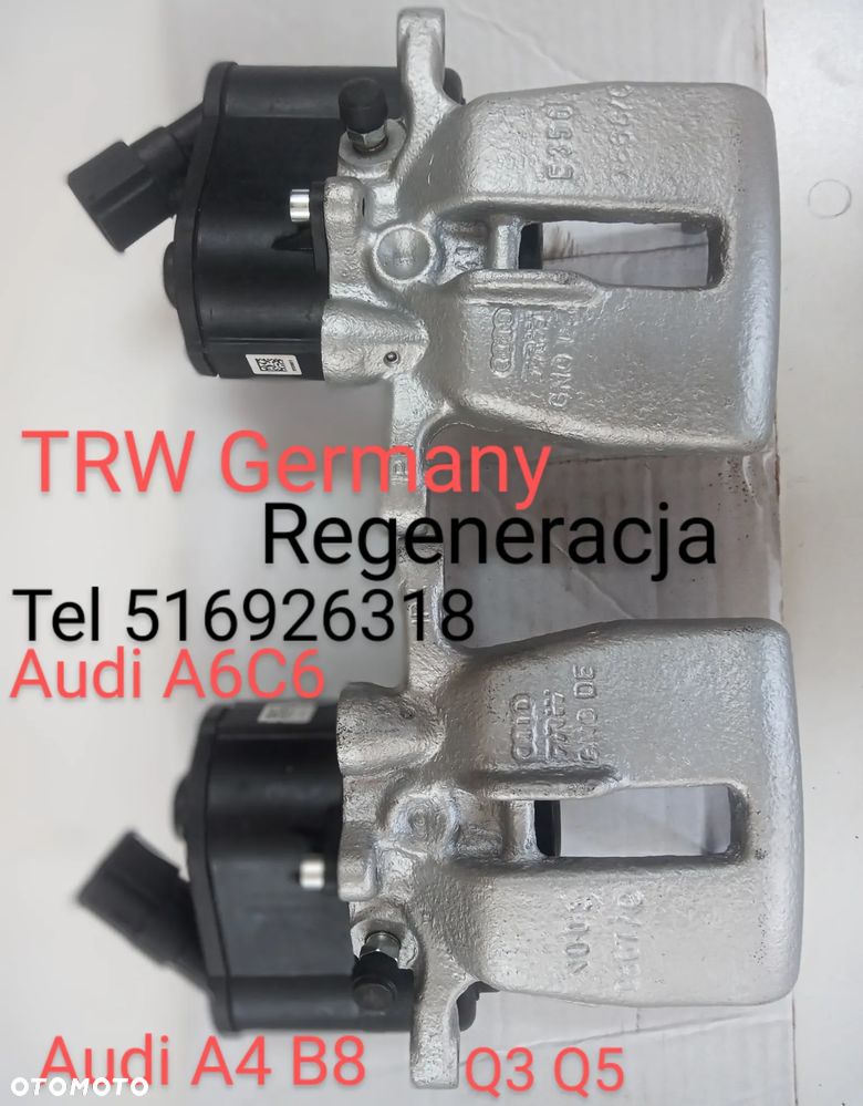 ZACISK HAMULCOWY VW PASSAT B5 B6 B7 B8 CC TIGUAN SHARAN ARTEON ALHAMBRA GOLF VII AUDI A6C6 C5 C7 A4 B8 A8 D3 D4,TT,Q3,Q5,A3,MAZDA CX5 CX7  BMW 5 F10 F11 F40  VOLVO S60 V60 XC60 XC70 V70 HYUNDAI i40,i30,KONA TUCSON KIA SPORTAGE CEED, PROCEED OPTIMA LANCIA THESIS FORD MONDEO MK4,MK5,GALAXY S-MAX RENAULT SCENIC III MEGANE III ESPACE V TALISMAN SKODA Octavia III Superb III QUAD CF MOTO LIGIER X Too NOVA MICROCAR MC1 MC2 Cargo,IVECO Seat Leon III - 12