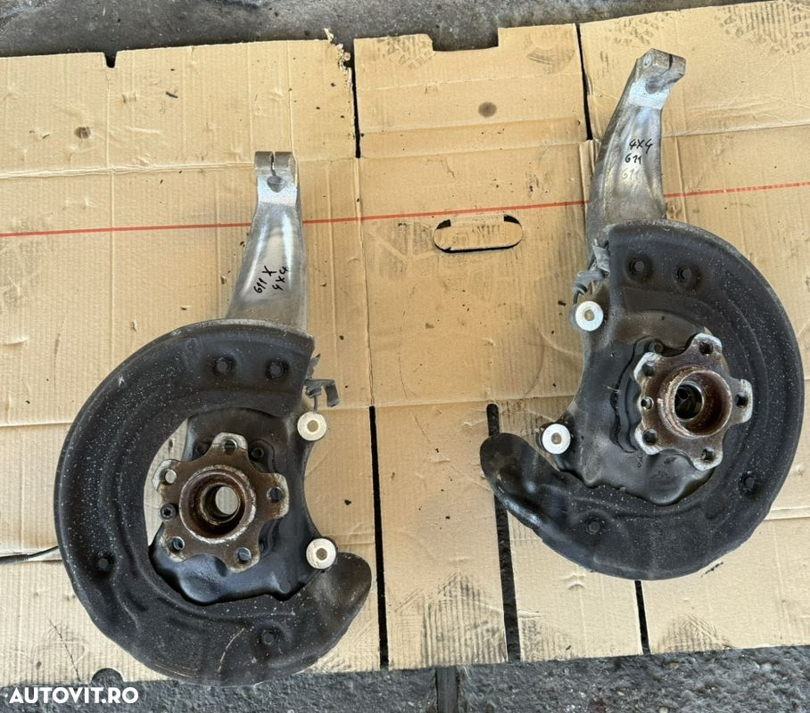 set kit frâne față M performance bmw G11 G12 G30 G31 375MM seria 7 seria 5 fuzete port fuzete față rulment  frâne sport 375 mm albastre de fabrică - 7