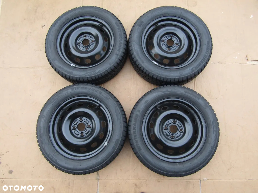 4x Felgi Koła 15 Suzuki Splash Opel Agila B II 5.5j 4x100 ET50 Opony Zimowe - 5