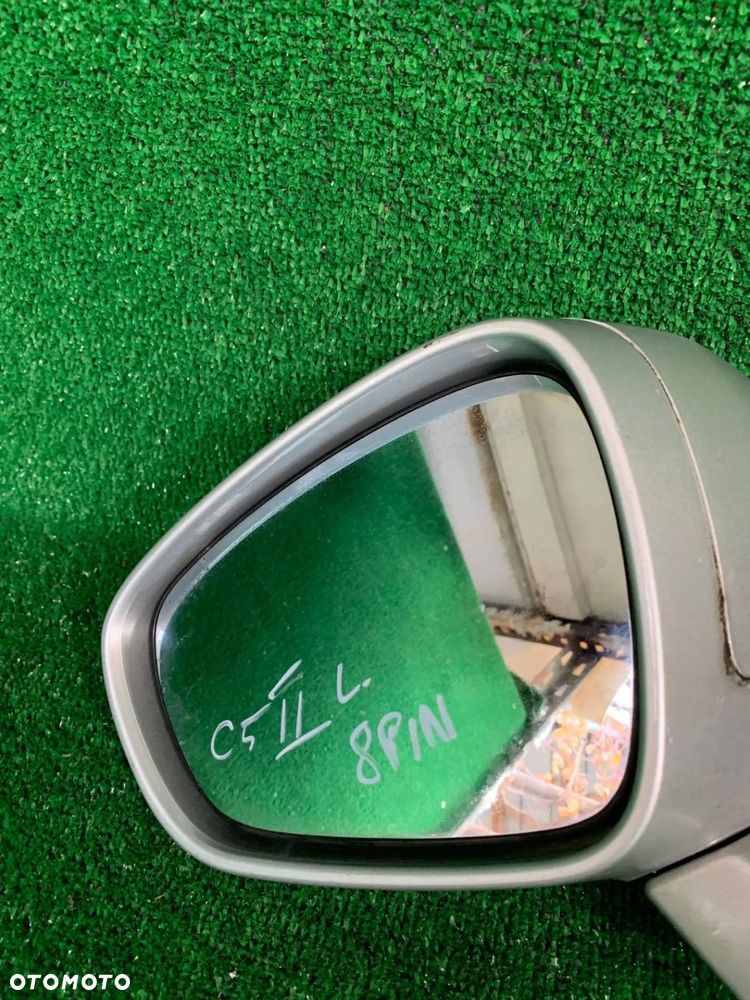 Lusterko lewe elektryczne citroen C5 II lift 8 PIN WWA - 6