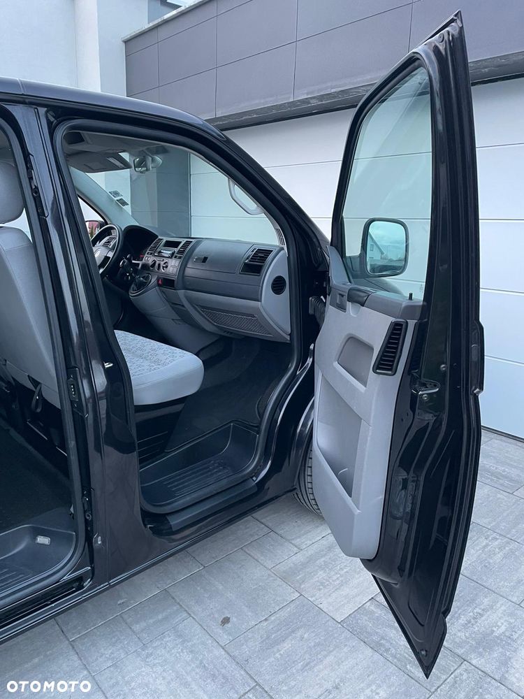 Volkswagen TRANSPORTER T5 1.9TDI Klima Elektryka Tempomat Brygadówka Dubel Kabina 6os Hak Opł - 21