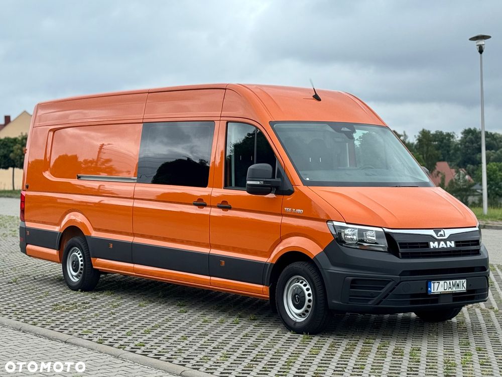 MAN TGE 3.180‼️2025‼️9-Osobowy‼️EXTRA LONG‼️L5H3 Niski przebieg 4.990km NA GWARANCJI Salon Polska WEBASTO NAVI Brygadowy Przewóz Osób Niepełnosprawnych NOWY - 4