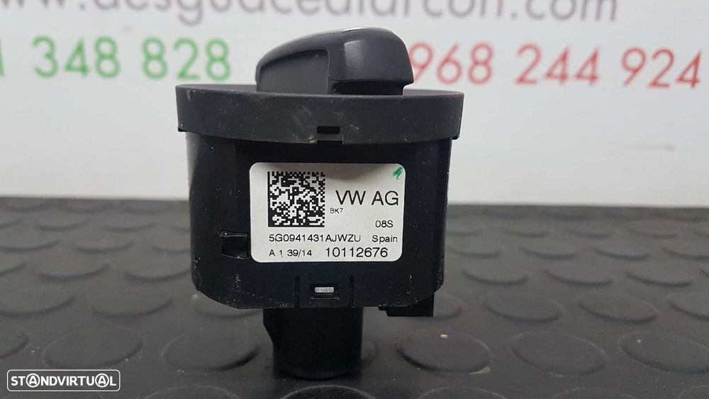 COMANDO DAS LUZES VOLKSWAGEN POLO (6C1) ADVANCE BLUEMOTION - 2