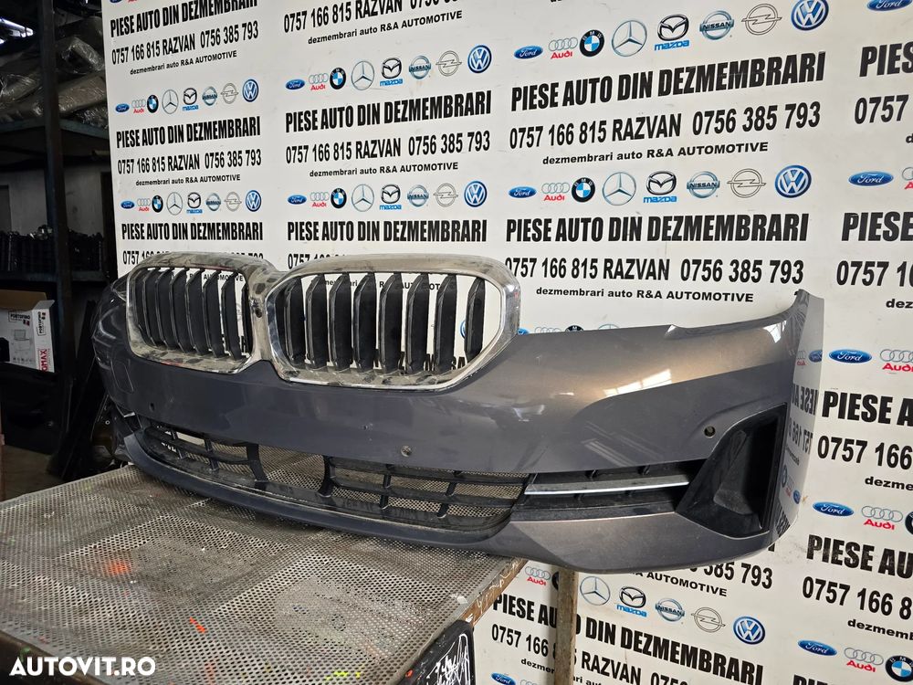 Bara Fata Bmw G30 G31 Lci Cu 6 Gauri Pentru Senzori Originala 9464207 2020-2023 - 3