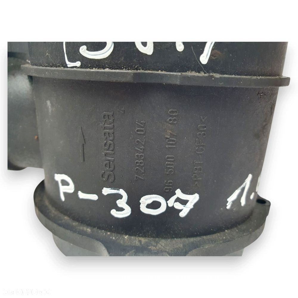 PRZEPŁYWOMIERZ Peugeot Partner 307 5008 Citoren C4 C5 Xsara 9650010780 - 16
