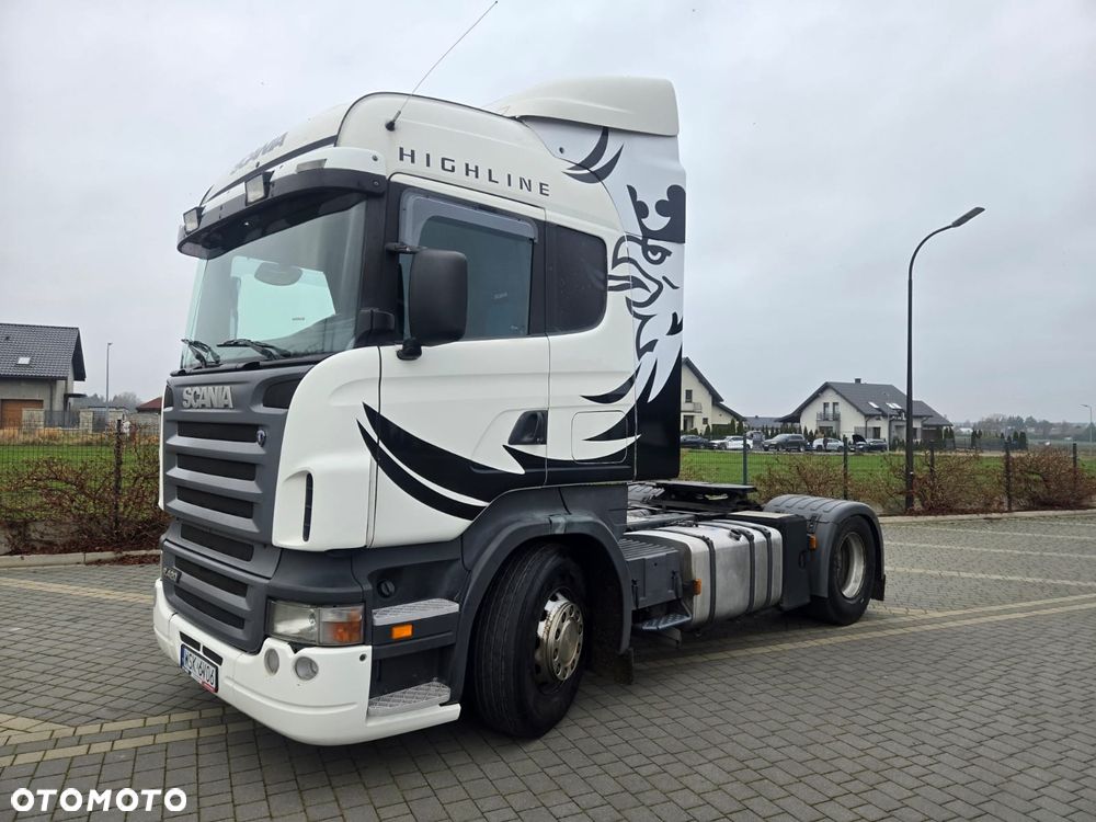 Scania R420, HIGHLINE, 2004r., Opticruise - 2