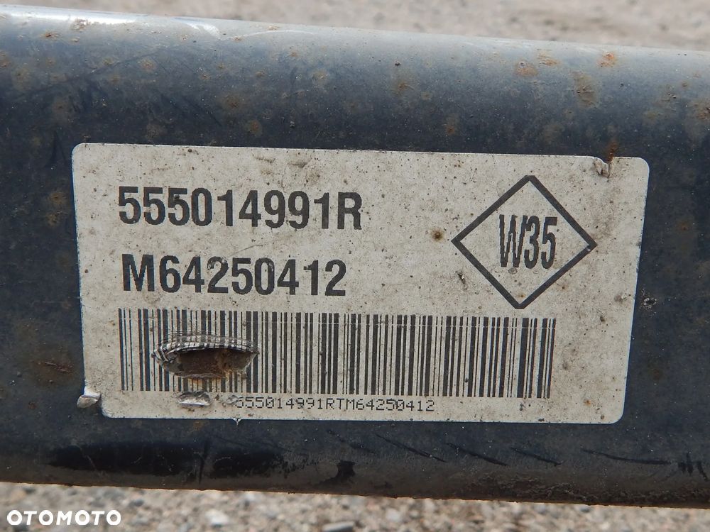 Belka oś ośka tył resor PRZYCZEPKA Renault Master III movano NV400 10-23 Łuków części - 2