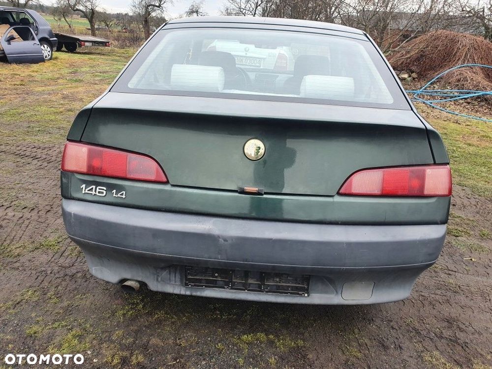 maska PRZÓD PRZEDNIA ALFA romeo 146 96 rok POKRYWA SILNIKA zielona zdrowa - 14