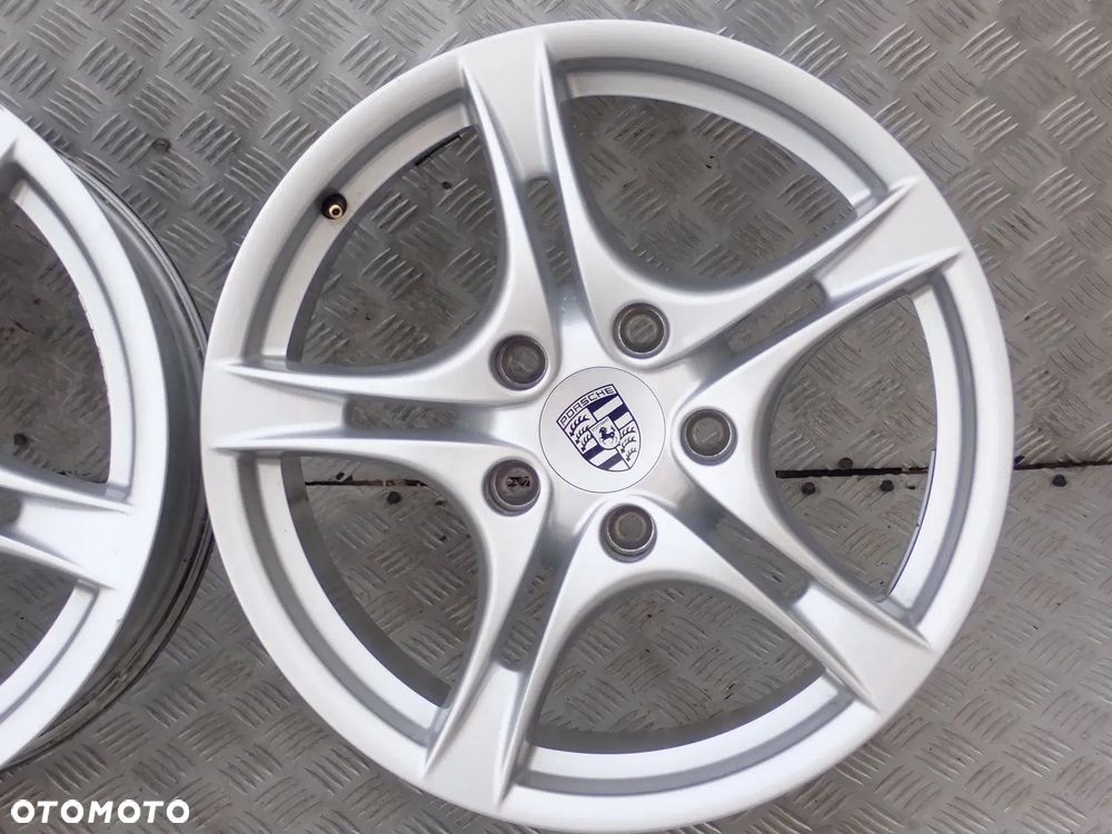 FELGI ALUMINIOWE PORSCHE CAYMAN S II LIFT 2 X 8JX18 ET 54 5X130 98736213703 / 2 X 9JX18 ET 54 5X130 98736213903 - 7