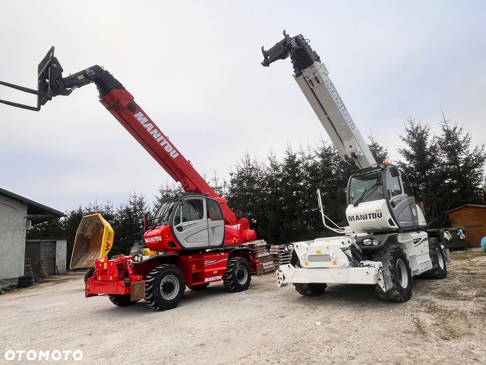 Manitou Ładowarka teleskopowa Manitou Mrt 2150 + Privilage Roto obrotowa 360 Pilot sterowanie radiowe Kosz Widły 2016/17 1840 2550 2540 silnik Mercedes 2150+ Merlo - 14
