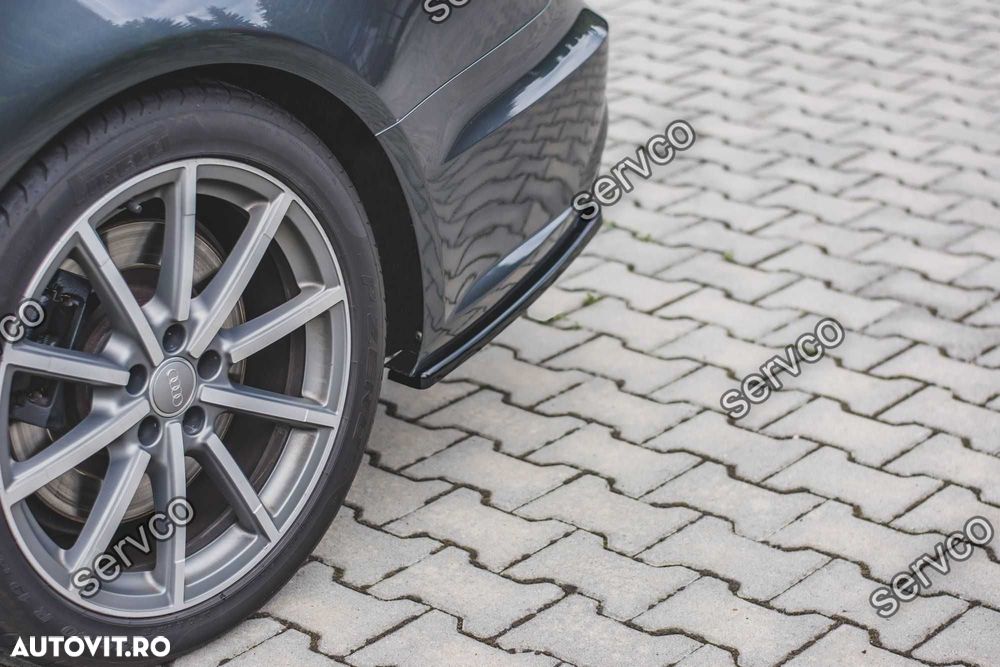 Prelungire bara spate Audi A6 S6 C7 S-Line Facelift 2014-2017 v12 - 3