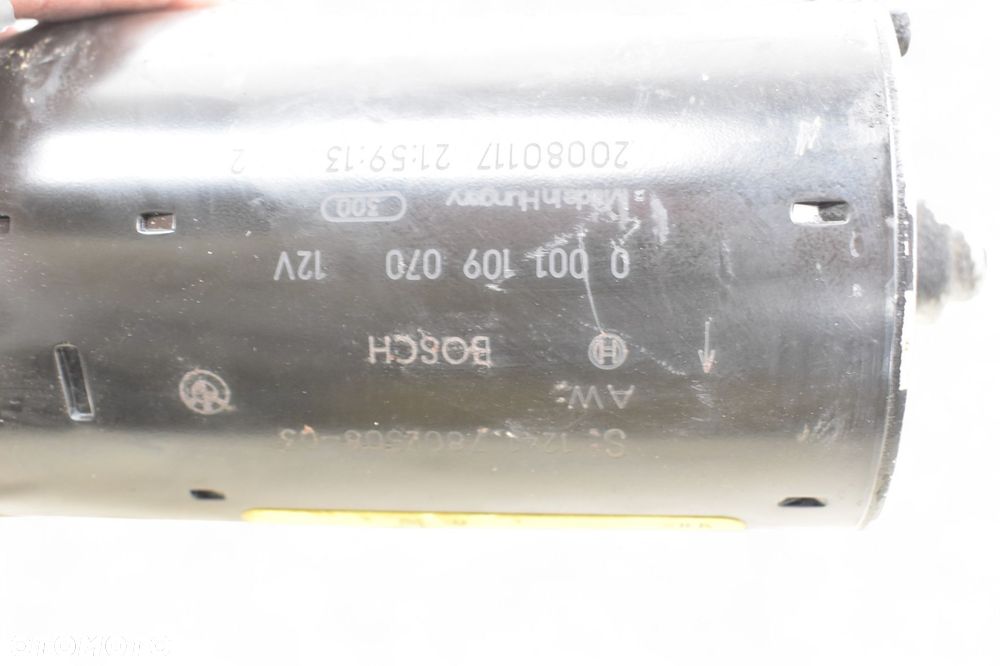 Rozrusznik BMW E81 E87 E90 E91 E60 E61 X3 E83 2.0 D N47 7802508 0001109070 - 4