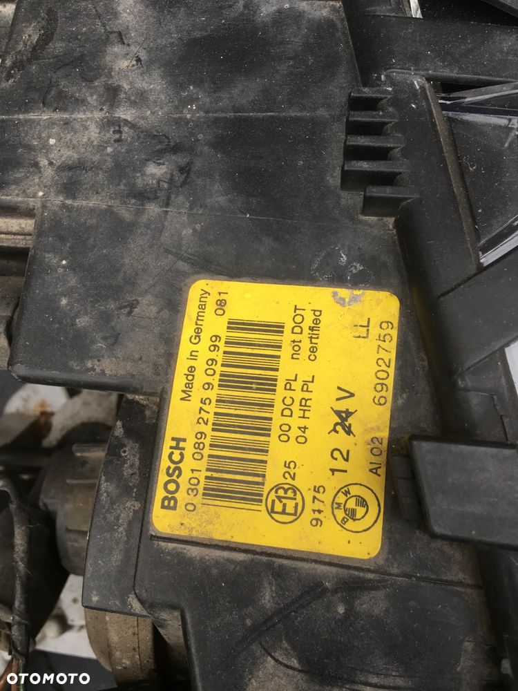 XENON LAMPA LEWA PRAWA PRZÓD REFLEKTOR BMW E46 - 5