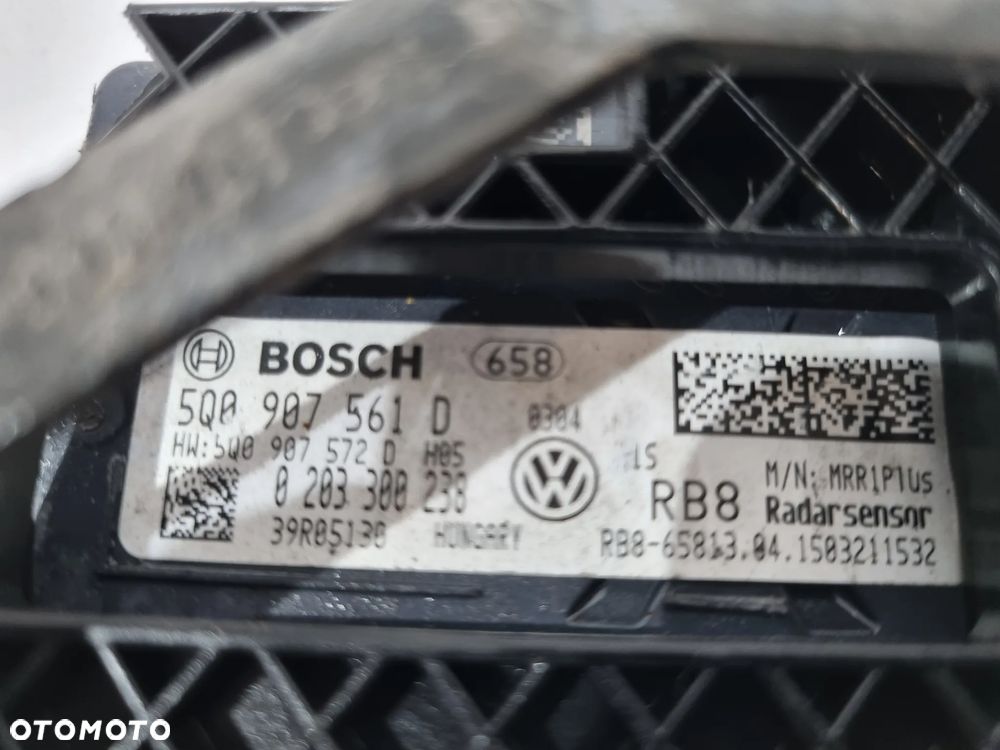 VW GOLF VII AUDI SEAT SKODA SENSOR RADAR DISTRONIC ACC 5Q0907561D - 5