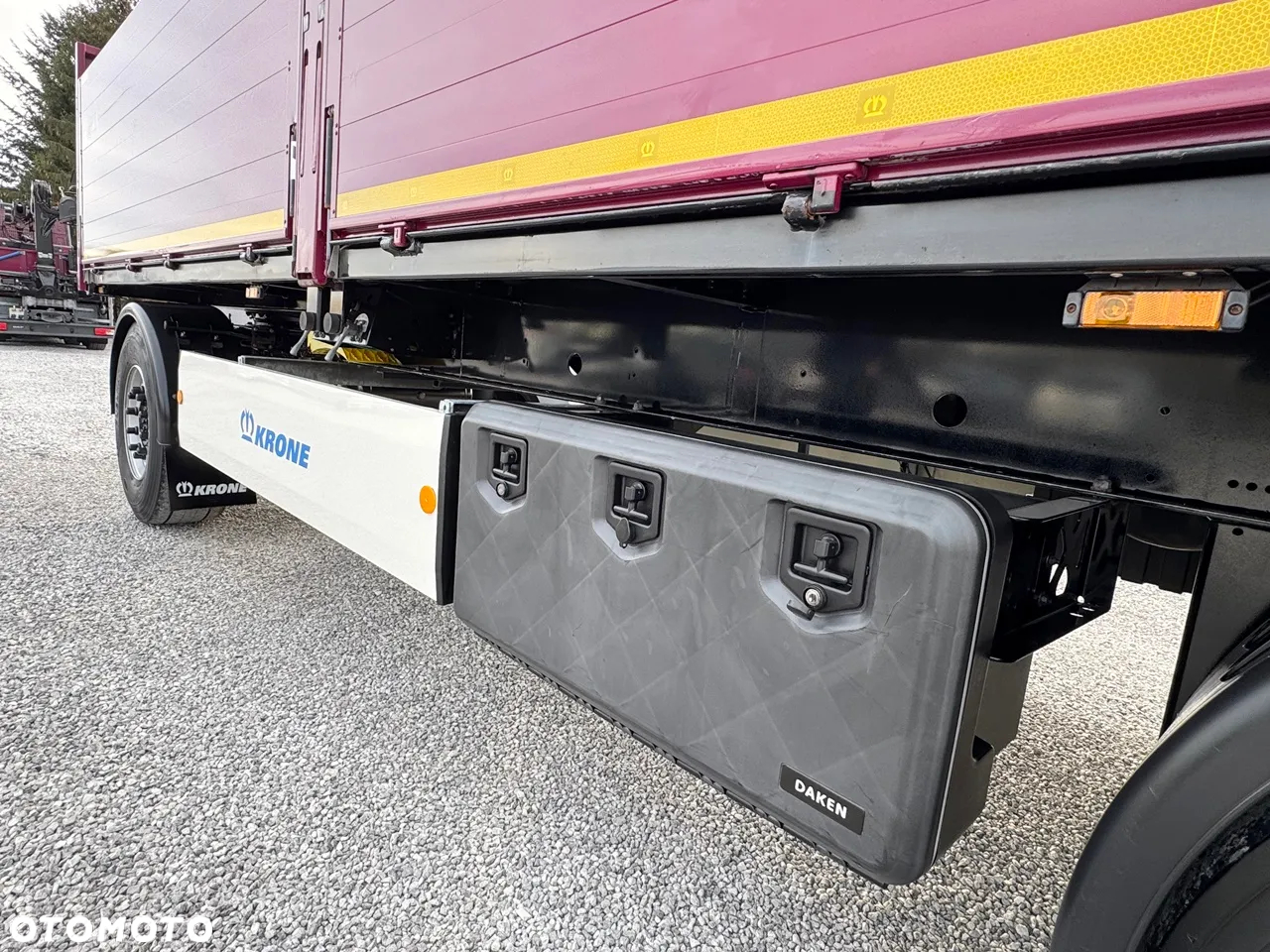 Krone AZ 18K / 14200 KG ŁADOWNOŚCI !!! / Z NIEMIEC / OPONY 90% - 19