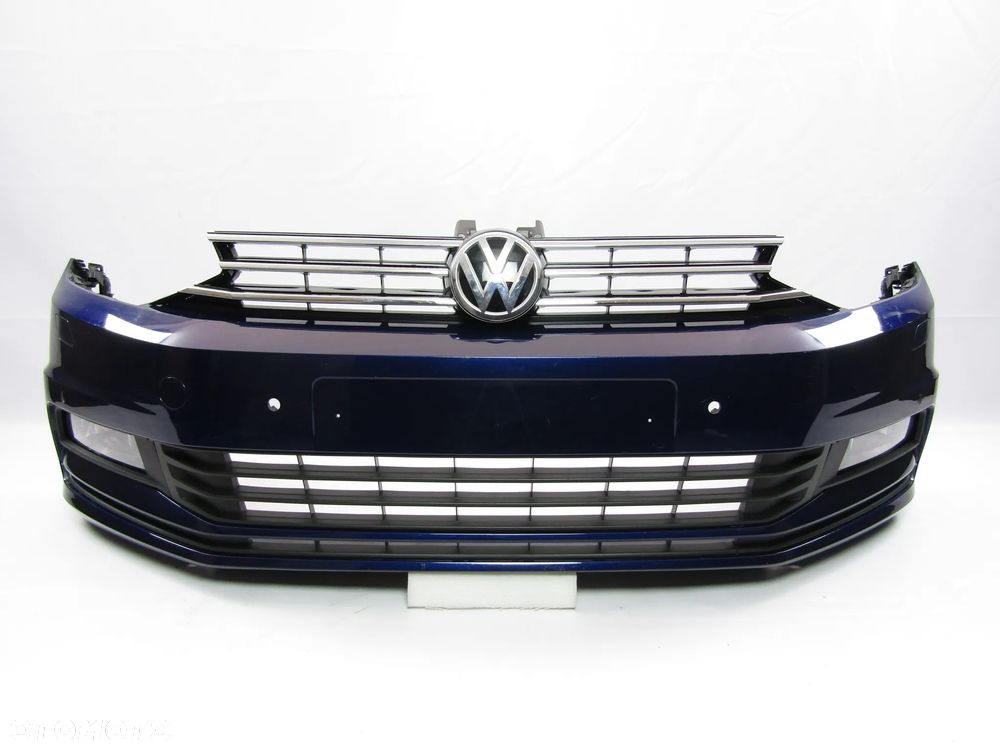 Zderzak przedni VW Touran 15 - 24 Sprysk. / Pdc-4 Lakier LC5B - 7