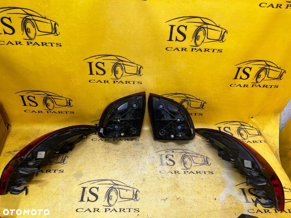 KOMPLET LAMPA LAMPY TYŁ LED LEWA PRAWA PORSCHE CAYENNE II 7P5 GTS USA - 12