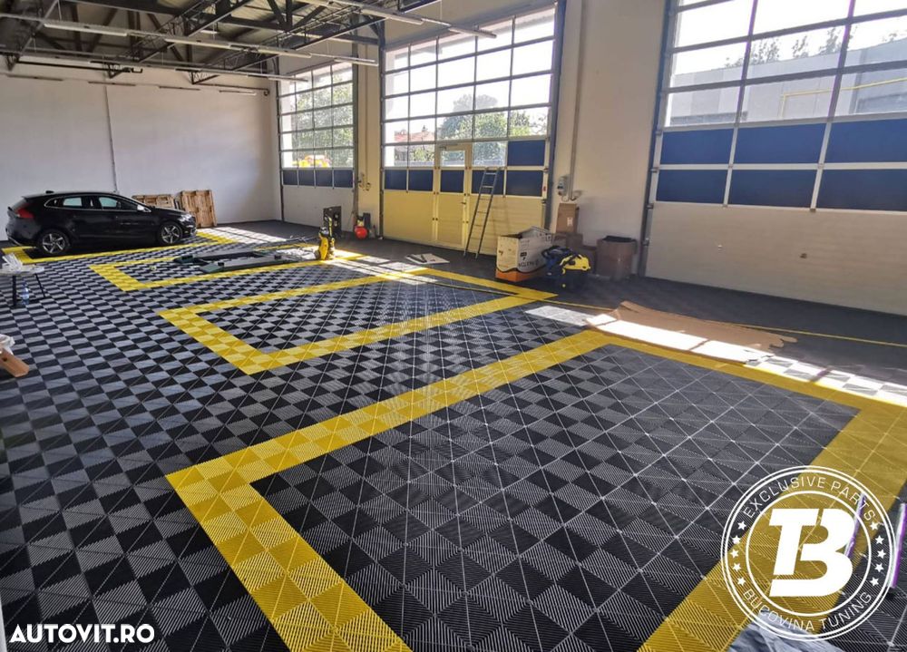 Pardoseala Modulara Plina pentru Garaj si Service - 5