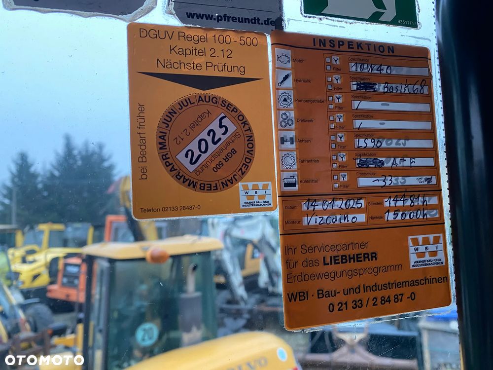 Liebherr L538, 2015 ROK, SZYBKOZŁĄCZE, WAGA W ŁYŻCE, z NIEMIEC, SERWISOWANA W LIEBHERR - 17