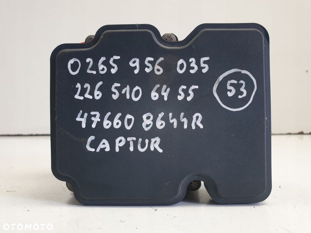 Renault Captur POMPA ABS Sterownik 0265956035 - 10