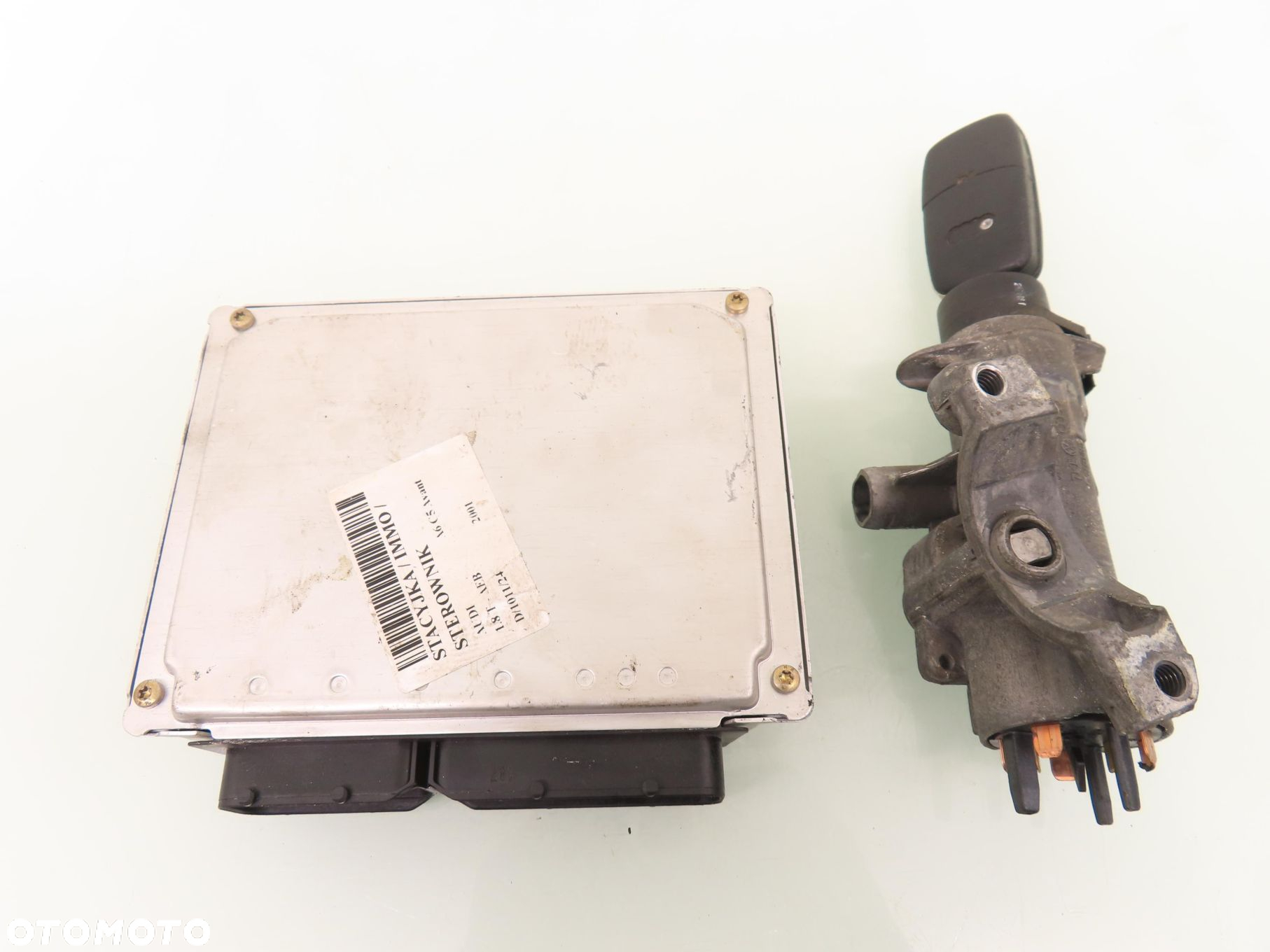 STACYJKA STEROWNIK AUDI A6 C5 1.8 T 4B0906018DB 0261207635 4B0905851B - 2