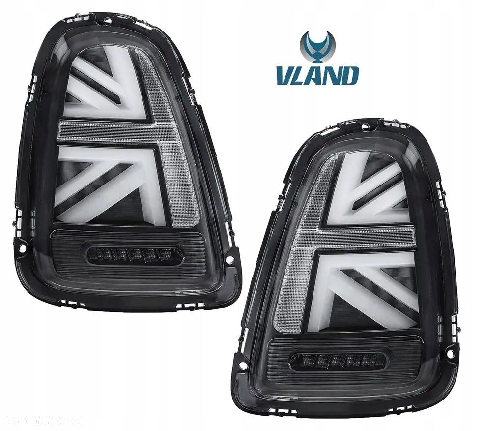 Lampy tyl kpl Vland Full Led Union Tuning Black Mini Cooper r56 r57 r58 r59 - 3