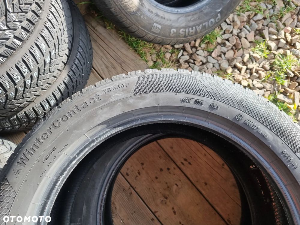 Opony Conti WinterContact TS 850 P 255/50R19 107V 2021r. 2x6mm bdb stan - 7
