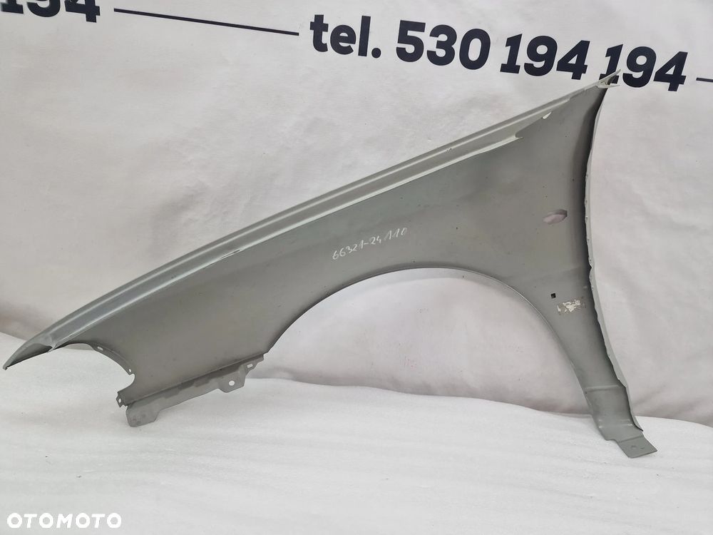 HYUNDAI PONY / EXCEL 92-95 PRAWY BŁOTNIK PRZEDNI PRZÓD , NOWY ORYGINALNY , 66321-24110 , 6632124110 , NR AUKCJI BŁ85 - 11