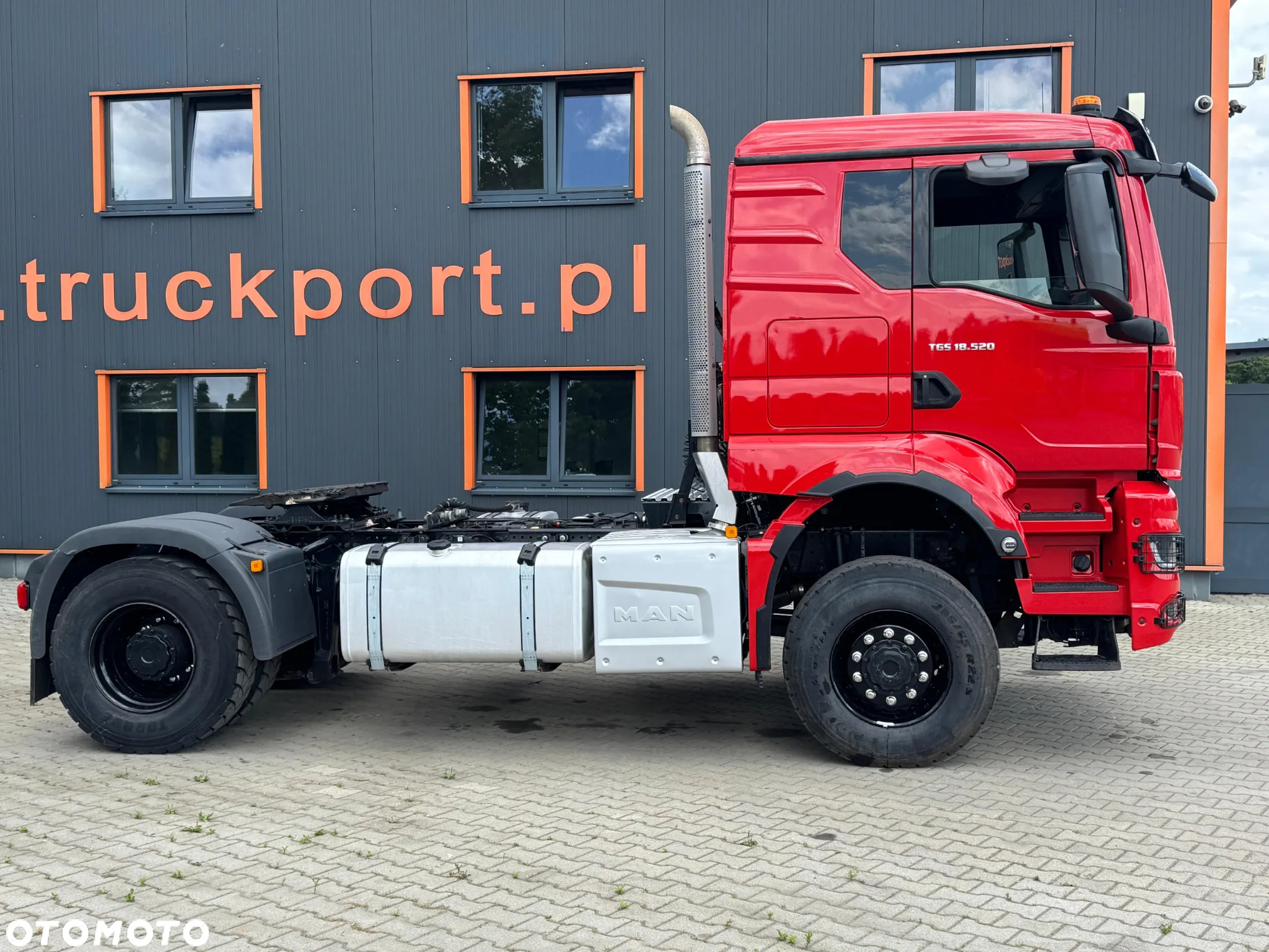 MAN TGS 18.510 4x4 BL EURO6 CIĄGNIK SIODŁOWY Z HYDRAULIKĄ WYWROTU - 4