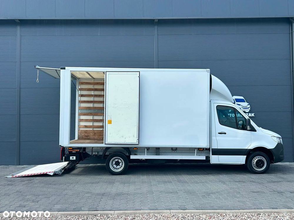 Mercedes-Benz Sprinter 516 CDI Kontener 9 palet + winda 750kg + drzwi boczne **Mbux**Klima**Automat**Super stan**Sprowadzony** - 6