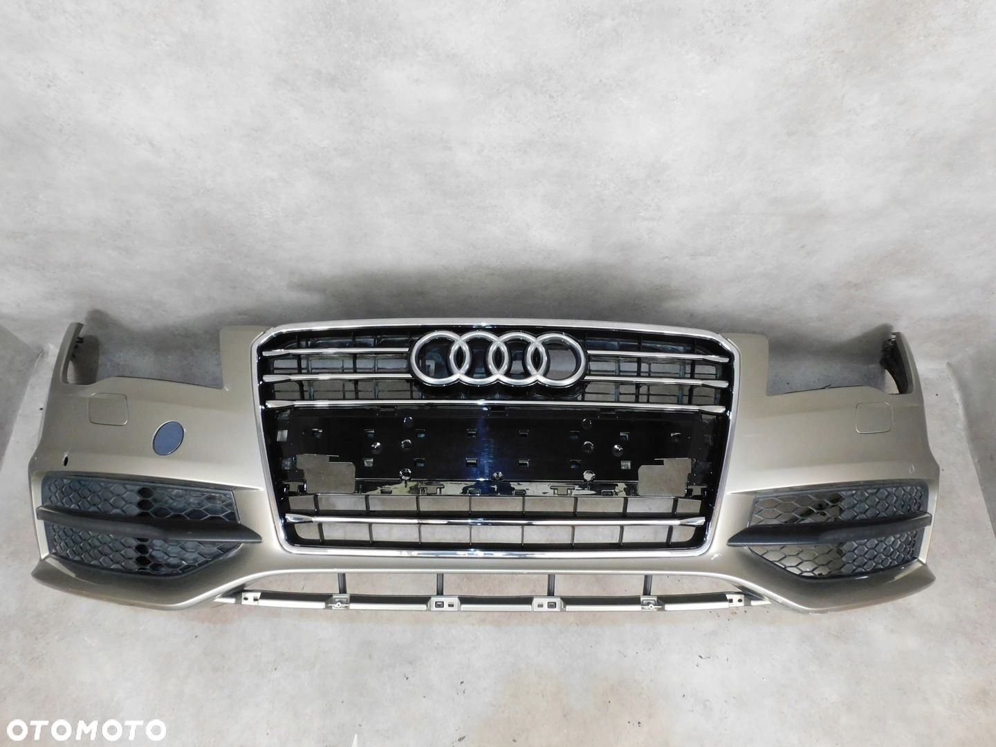 AUDI A7 C7 4G8 S LINE ZDERZAK PRZÓD PRZEDNI KOMPLETNY PRZED LIFT 4XPDC - 9