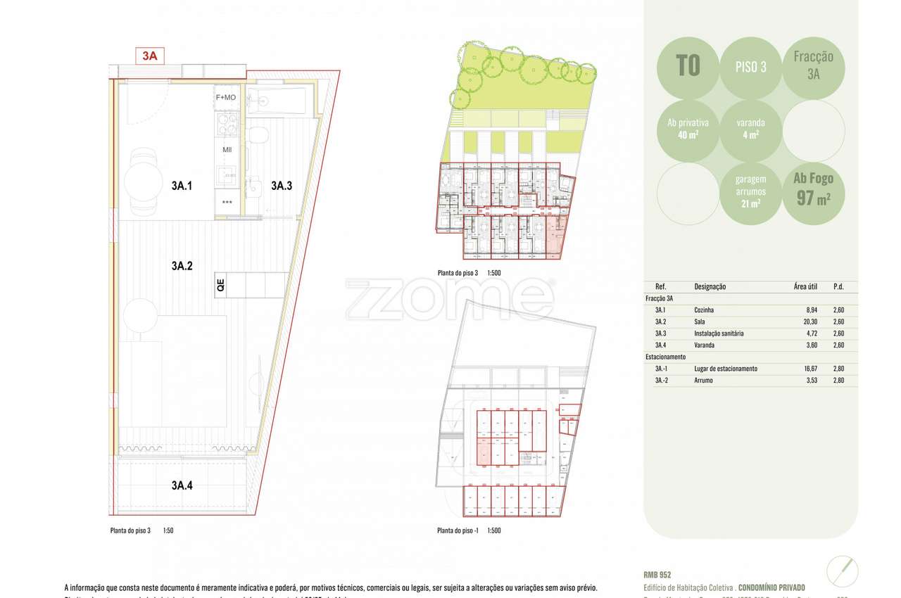 Apartamento T0 NOVO | R. Montes Burgos - Porto - Grande imagem: 5/5