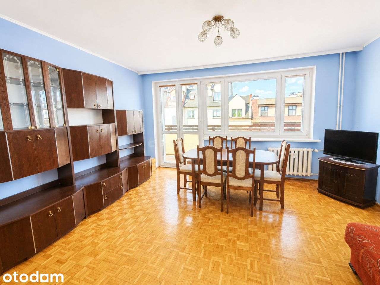 3 pokoje, panoramiczny balkon, prywatny parking