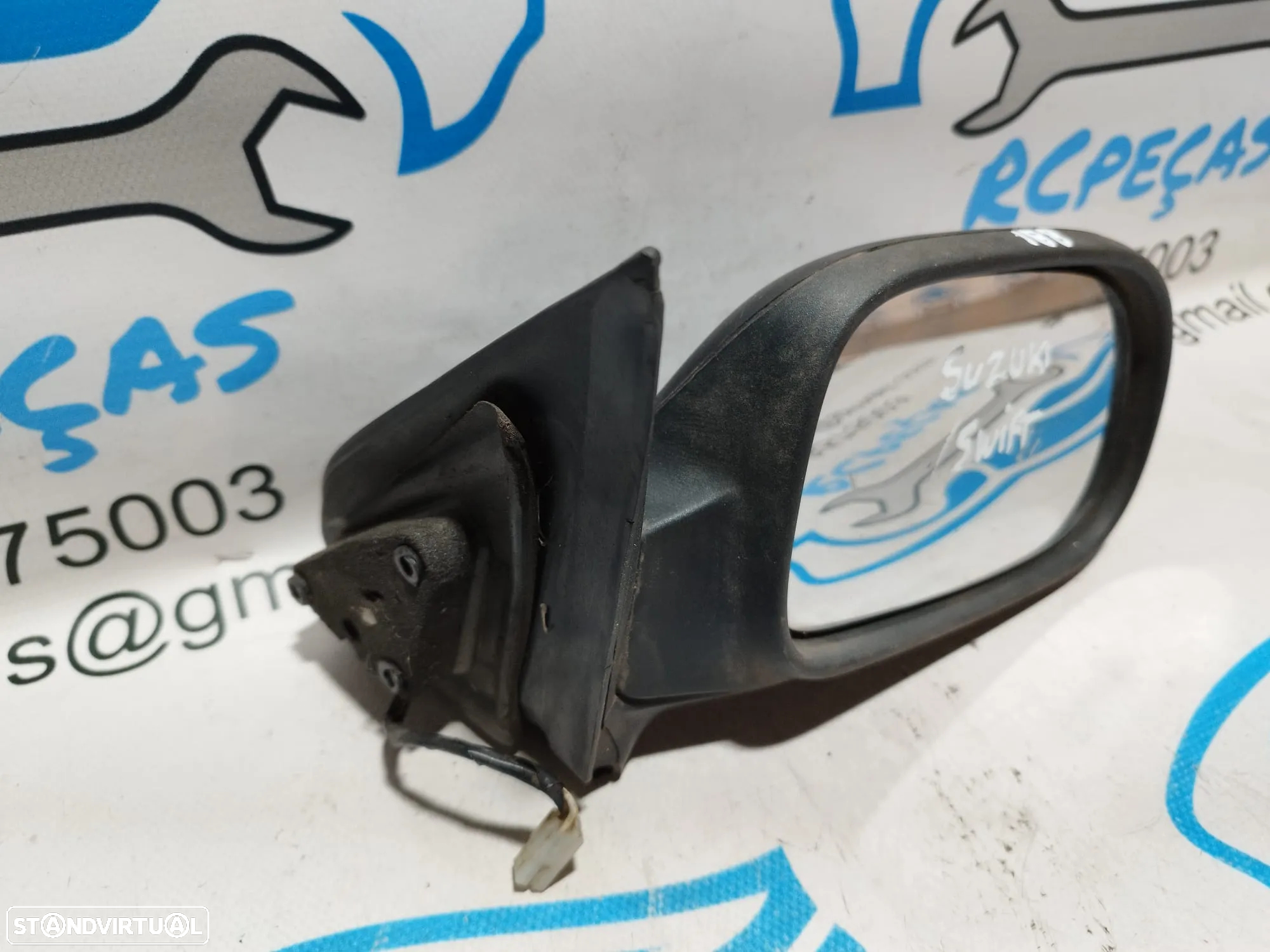 ESPELHO RETROVISOR DIREITO SUZUKI SWIFT II 2 MK2 8470160B300CE ELETRICO AQUECIDO ESPELHOS RETROVISORES - 4