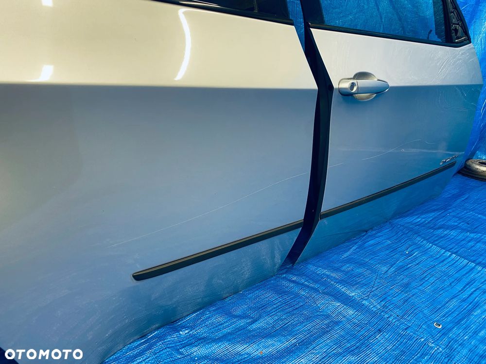 DRZWI PRAWE PRAWY PRZÓD PRZEDNIE TYŁ TYLNE KOMPLETNE BMW X5 E70 LIFT 11R ; SREBRNE LAKIER TITANSILBER 354/7 ORYGINAŁ - 11