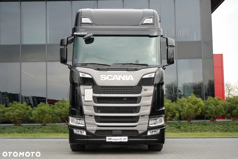 Scania S 500 / RETARDER / KLIMA POSTOJOWA / 2023 / PO KONTRAKCIE SERWISOWYM / - 4