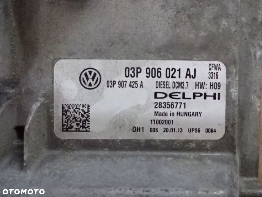 SEAT SKODA VW KOMPUTER STEROWNIK 03P906021AJ - 1
