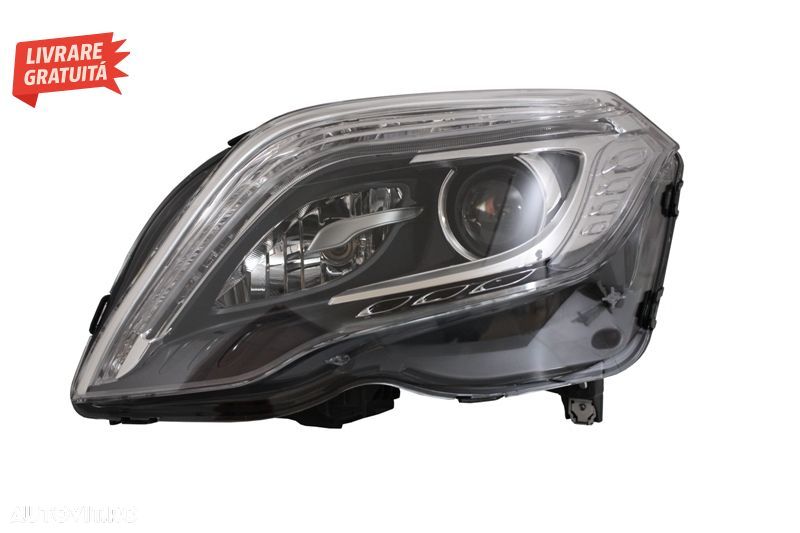Faruri Facelift LED DRL Mercedes GLK X204 (2013-2015)- livrare gratuita - 4