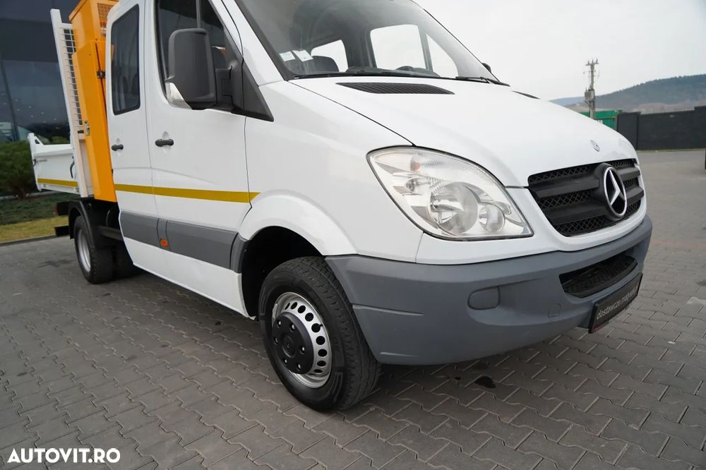 Mercedes-Benz SPRINTER 513 / BASCULATOR / CU DOUA PERECHI / 7 LOCURI / DOUĂ PERECHI / MANUAL / IMPORTAT - 15