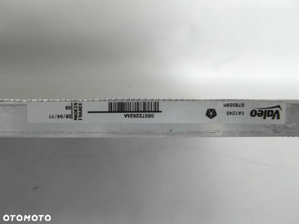 CHRYSLER VOYAGER IV CHŁODNICA KLIMATYZACJI 05072262AA - 4