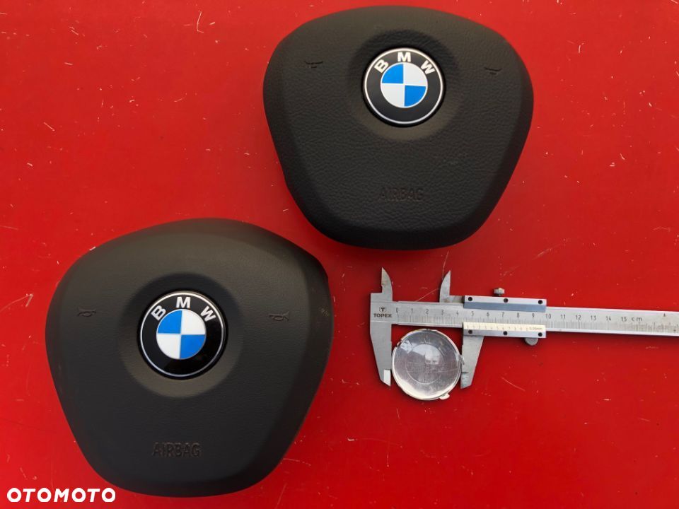 BMW II 2 F45 F46 X1 F48 X2 F49 ZNACZEK EMBLEMAT AIRBAG PODUSZKI PODUSZKA POWIETRZNA oryginał OKAZJA - 1