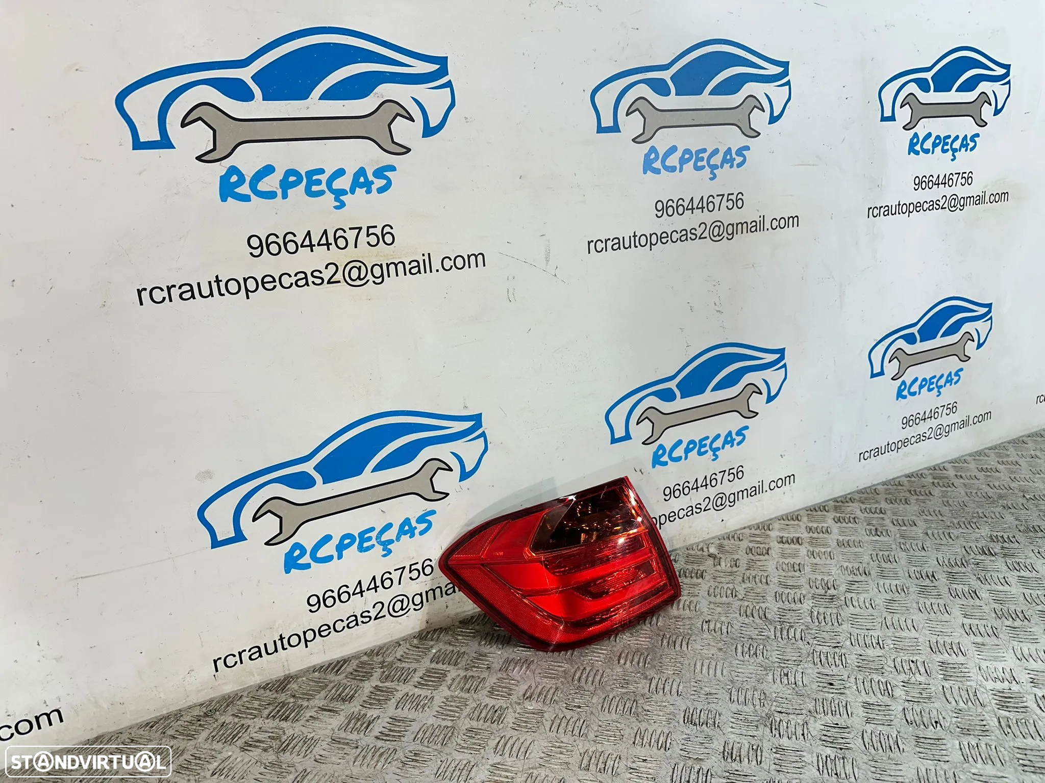 .Conjunto Farolins Led Originais Tras Traseiro Direito Esquerdo BMW Serie 3 F30 2011 - 2019 - 14