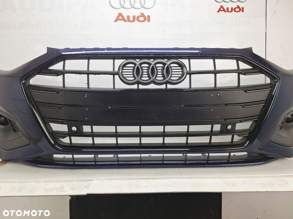 ZDERZAK AUDI A4 8W 8W0 B9 LIFT 2020-2023 OE PO LIFTINGU BLACK EDITION 4XPDC - 2