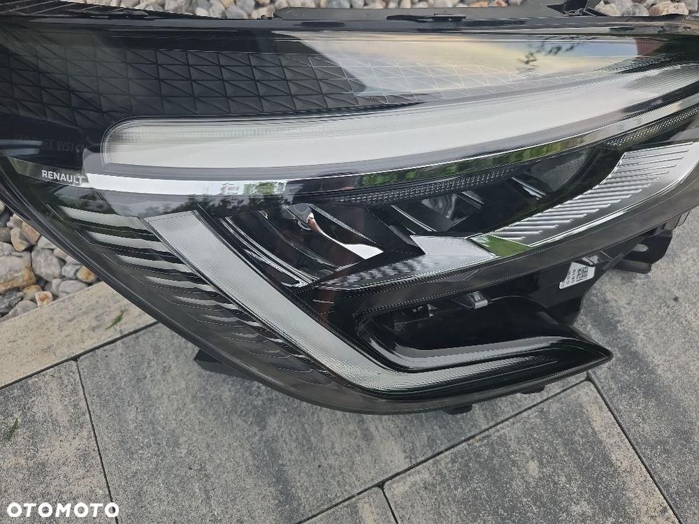 RENAULT CLIO 5 V Lampa prawa Kompletna Full Led 260107933R Długi Led Chrom - 5