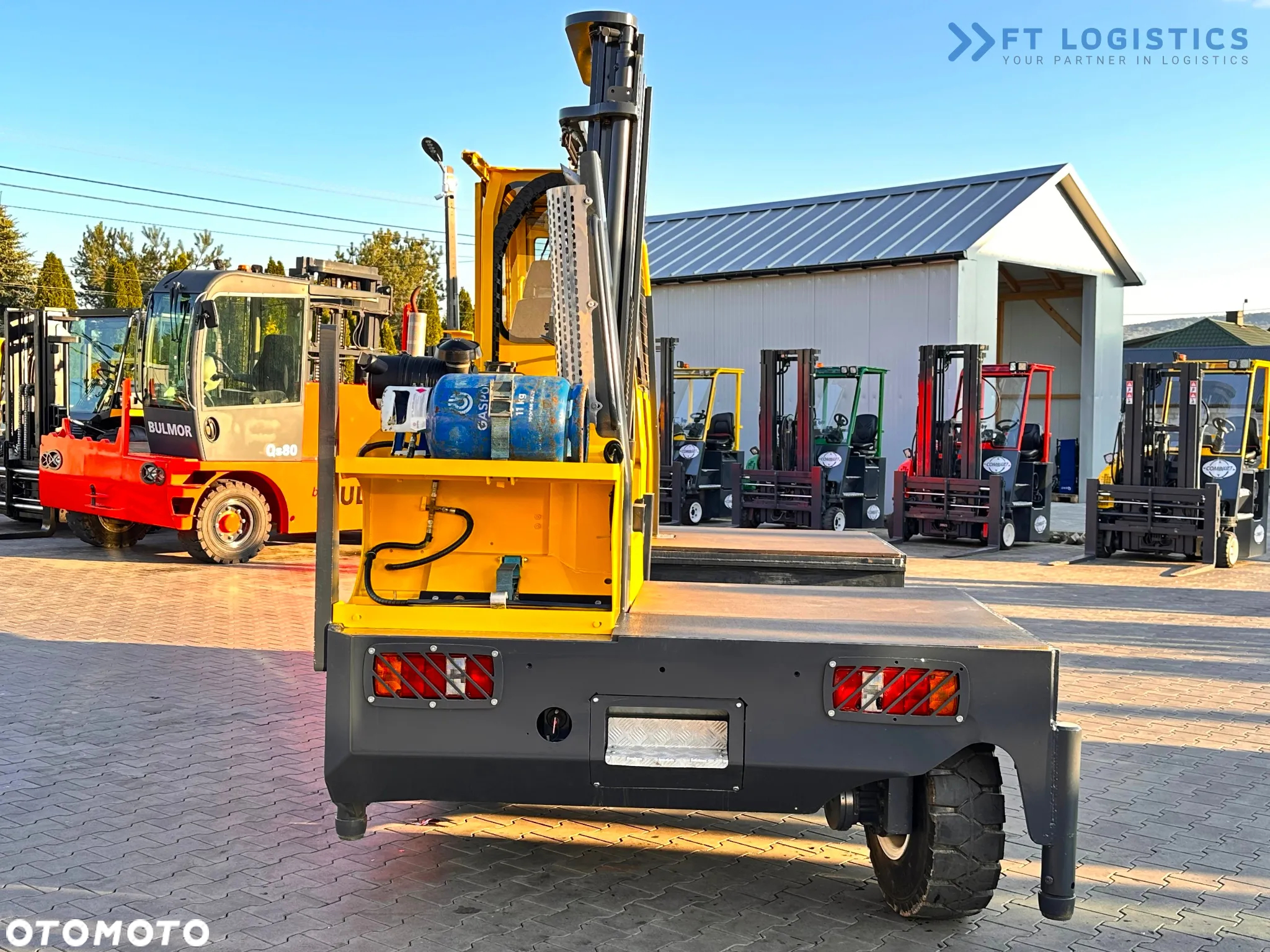 Combilift C5000SL / 5T / DUPLEX - 4000MM / WOLNY SKOK / LPG / JAK NOWY!!! - 9